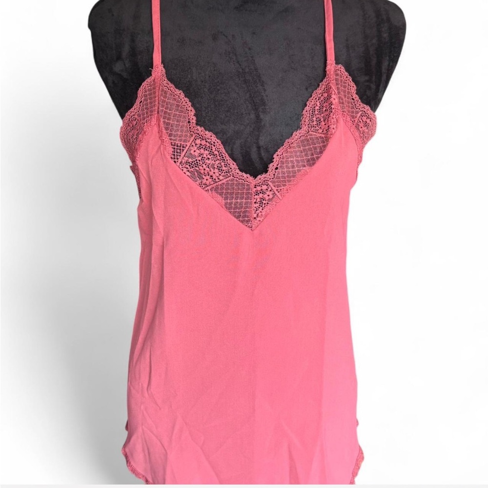 Elegant Lace Trim Cami Top Size Medium NWOTS